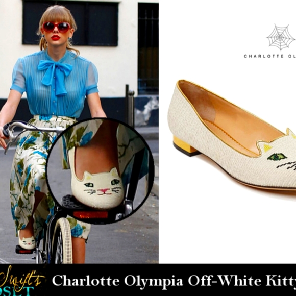 Charlotte Olympia Shoes Charlotte Olympia Kitty Flats Aso Taylor